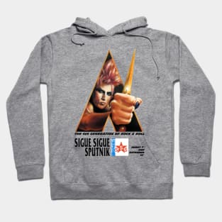 Sigue Sigue Sputnik - Love Missile promo artwork Hoodie